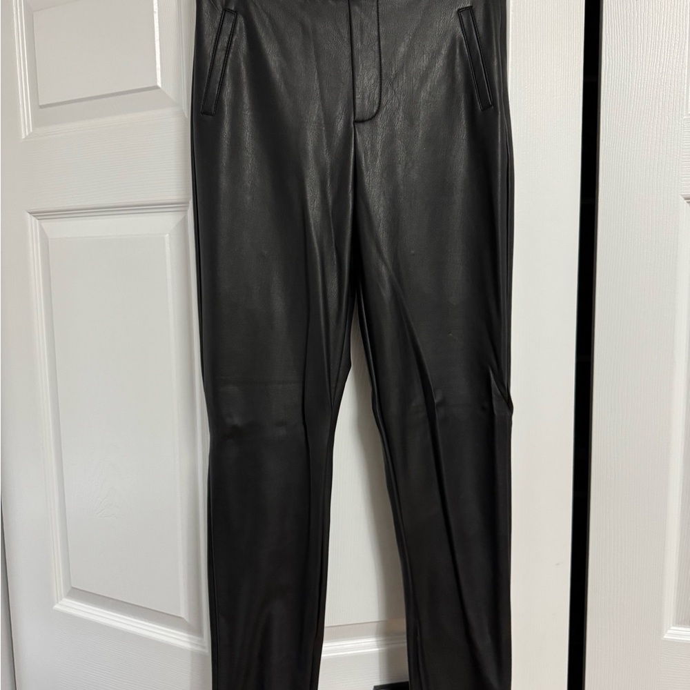 Women’s Black pleather Pants